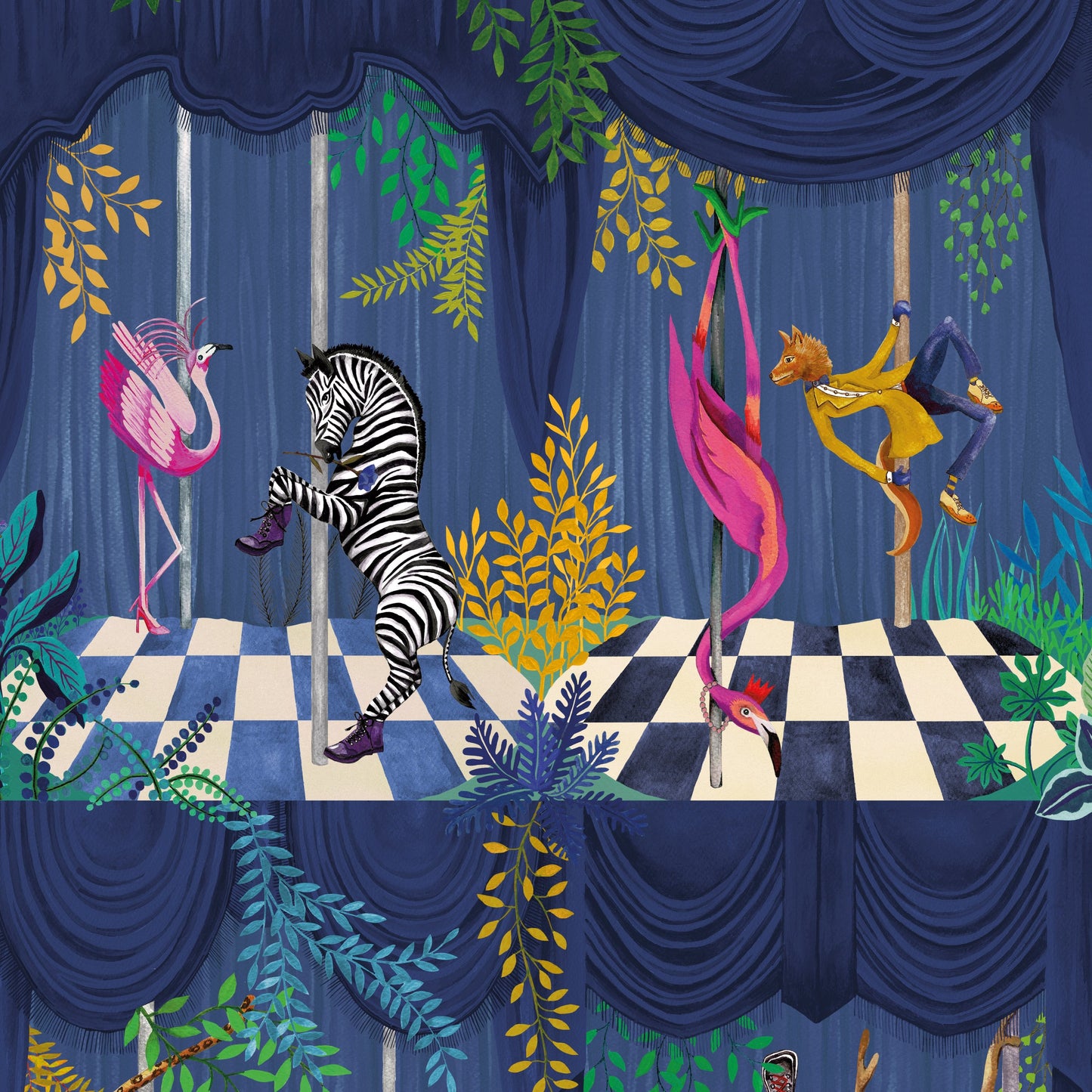 BRAND MCKENZIE Wallpaper Pattern No BMGI006/03A - Creature Club