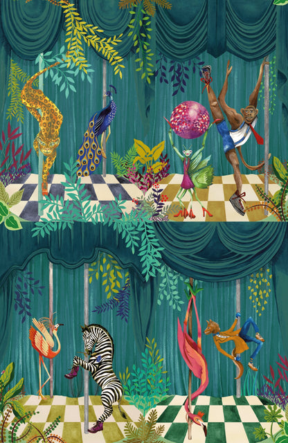 BRAND MCKENZIE Wallpaper Pattern No BMGI006/03B - Creature Club