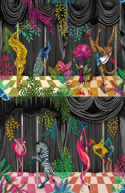BRAND MCKENZIE Wallpaper Pattern No BMGI006/03C - Creature Club