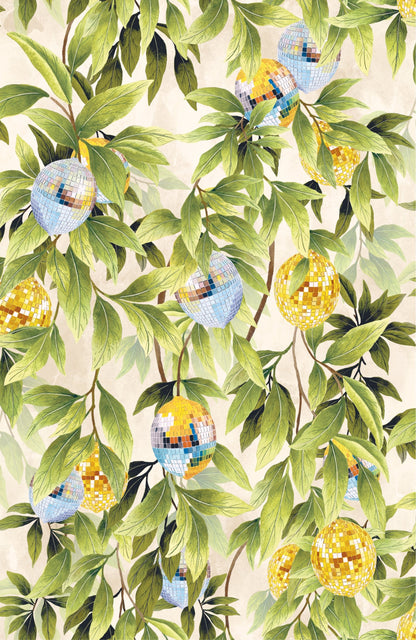 BRAND MCKENZIE Wallpaper Pattern No BMGI006/04A - Disco Lemons