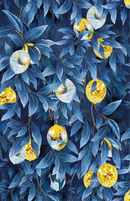 BRAND MCKENZIE Wallpaper Pattern No BMGI006/04C - Disco Lemons