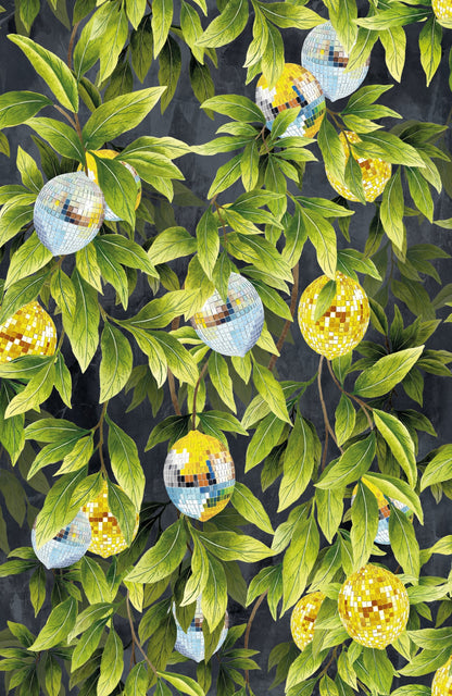 BRAND MCKENZIE Wallpaper Pattern No BMGI006/04F - Disco Lemons