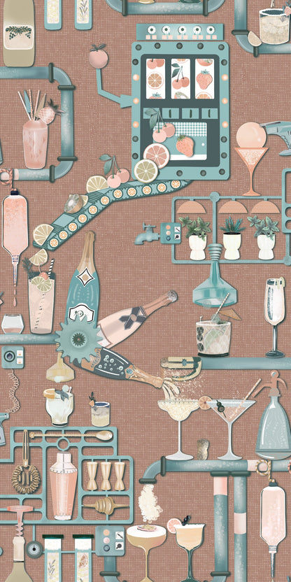 BRAND MCKENZIE Wallpaper Pattern No BMGI006/05A - Liquid Lab