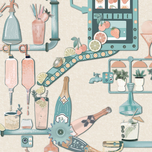 BRAND MCKENZIE Wallpaper Pattern No BMGI006/05B - Liquid Lab