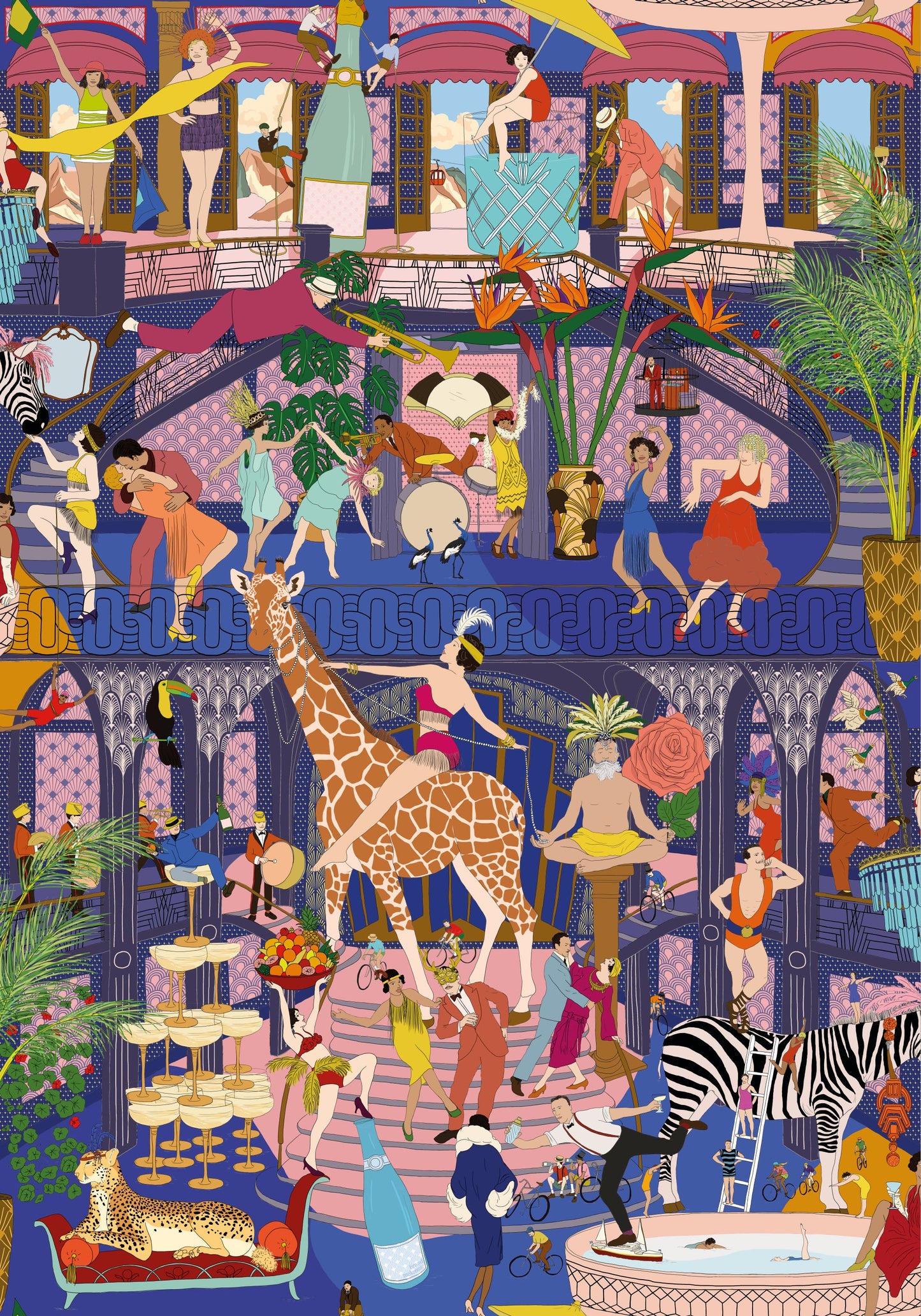 BRAND MCKENZIE Wallpaper Pattern No BMGI006/06A - Mayhem Mansion