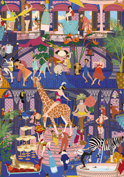 BRAND MCKENZIE Wallpaper Pattern No BMGI006/06A - Mayhem Mansion