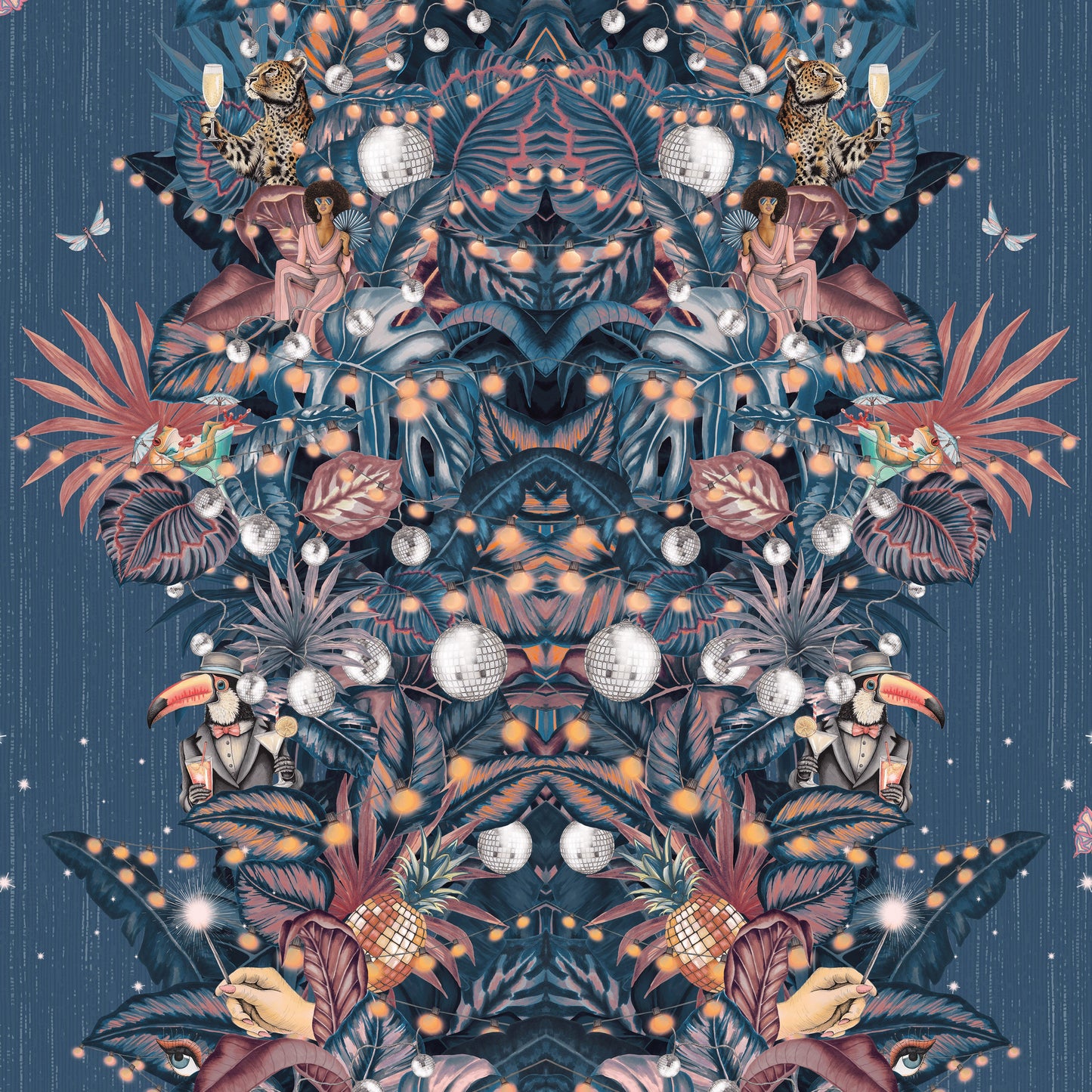 BRAND MCKENZIE Wallpaper Pattern No BMGI006/07A - Paradise Party