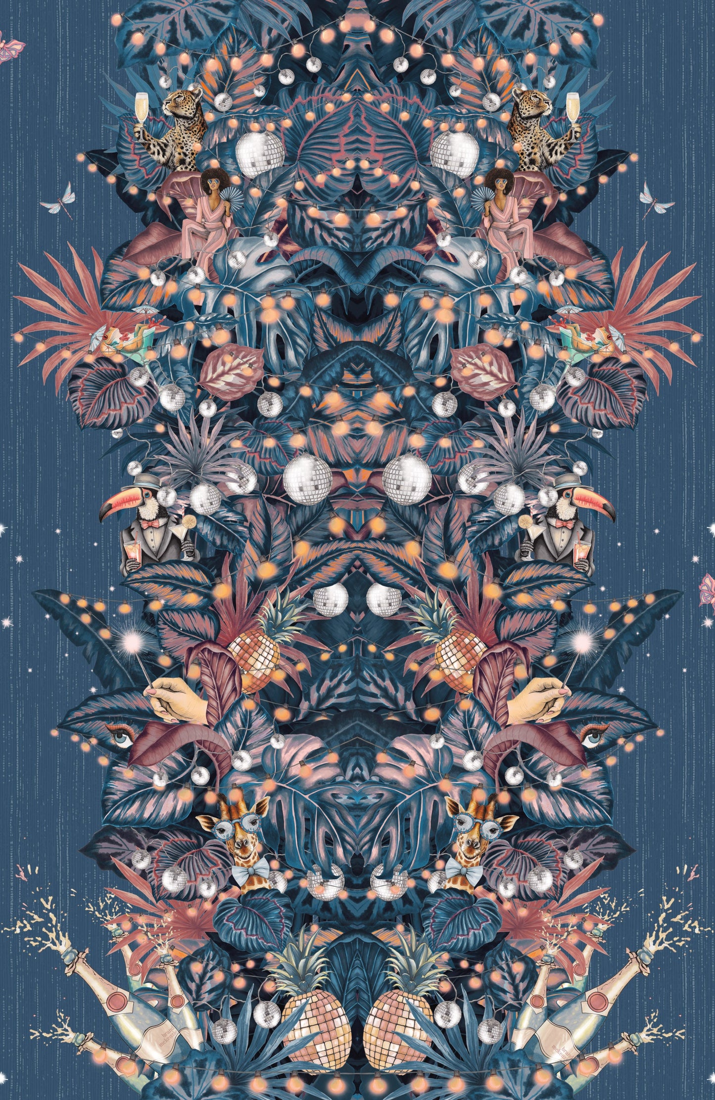 BRAND MCKENZIE Wallpaper Pattern No BMGI006/07A - Paradise Party