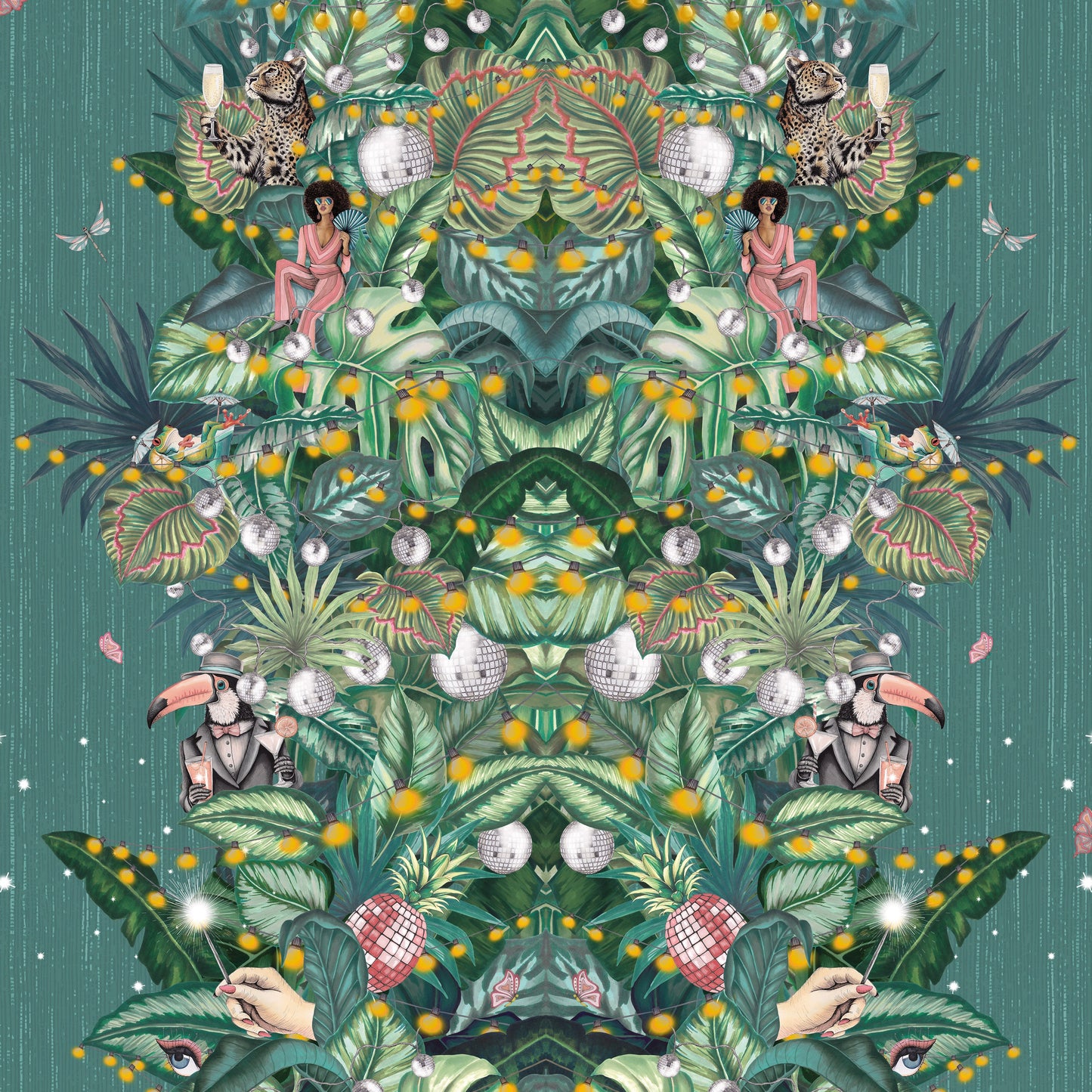 BRAND MCKENZIE Wallpaper Pattern No BMGI006/07B - Paradise Party