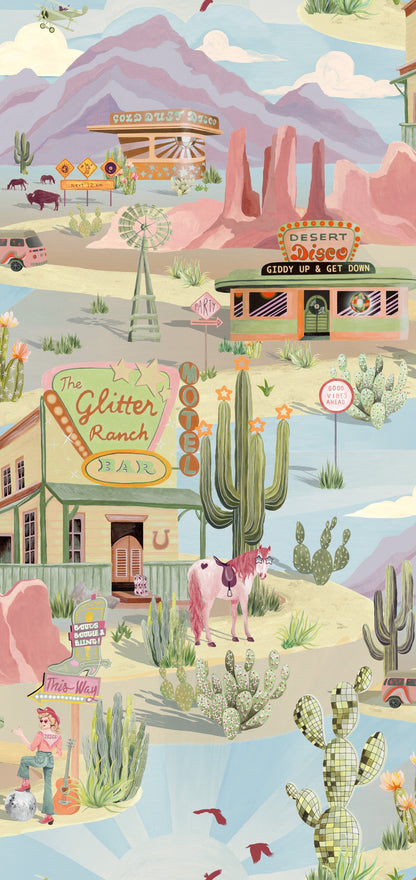 BRAND MCKENZIE Wallpaper Pattern No BMGI006/08D - The Glitter Ranch