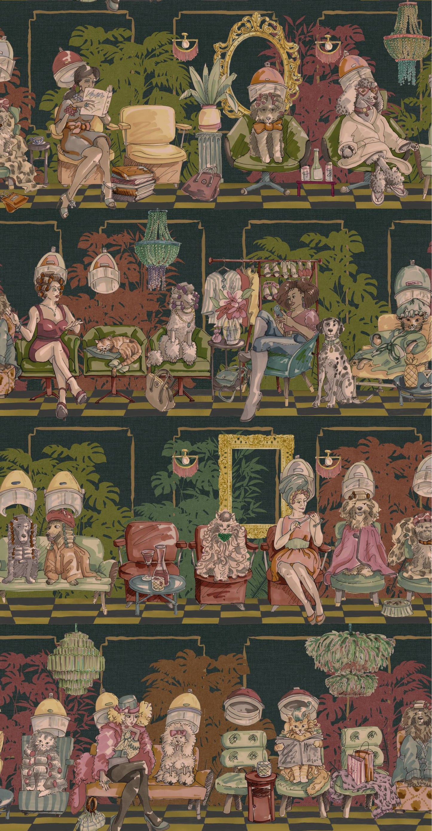 BRAND MCKENZIE Wallpaper Pattern No BMGI006/10A - The Parlour