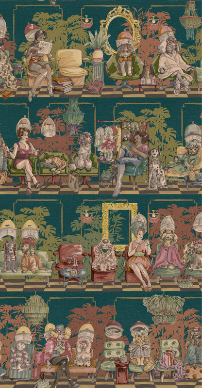 BRAND MCKENZIE Wallpaper Pattern No BMGI006/10B - The Parlour