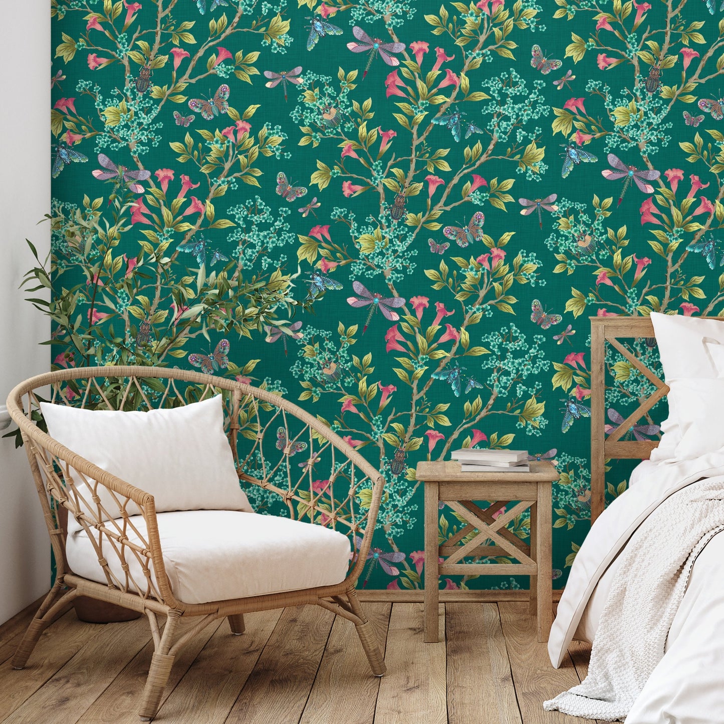 BRAND MCKENZIE Wallpaper Pattern No BMHD002/04C - Jewel A Flutter