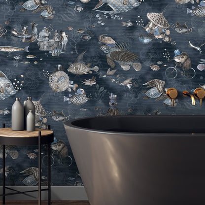 BRAND MCKENZIE Wallpaper Pattern No BMHD002/07D - Sea Life