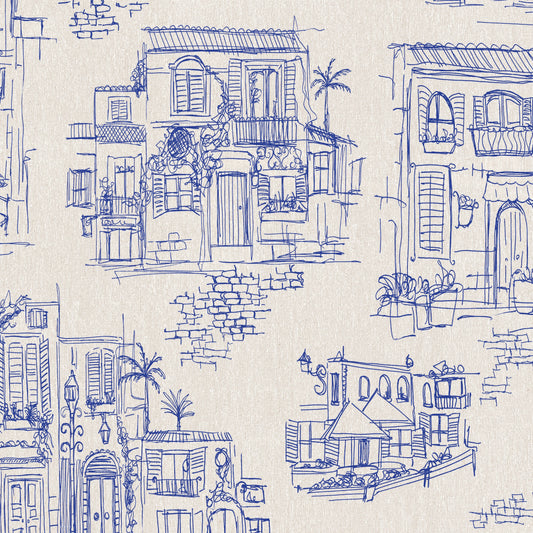 BRAND MCKENZIE Wallpaper Pattern No BMPP004/01B - Charming Lanes