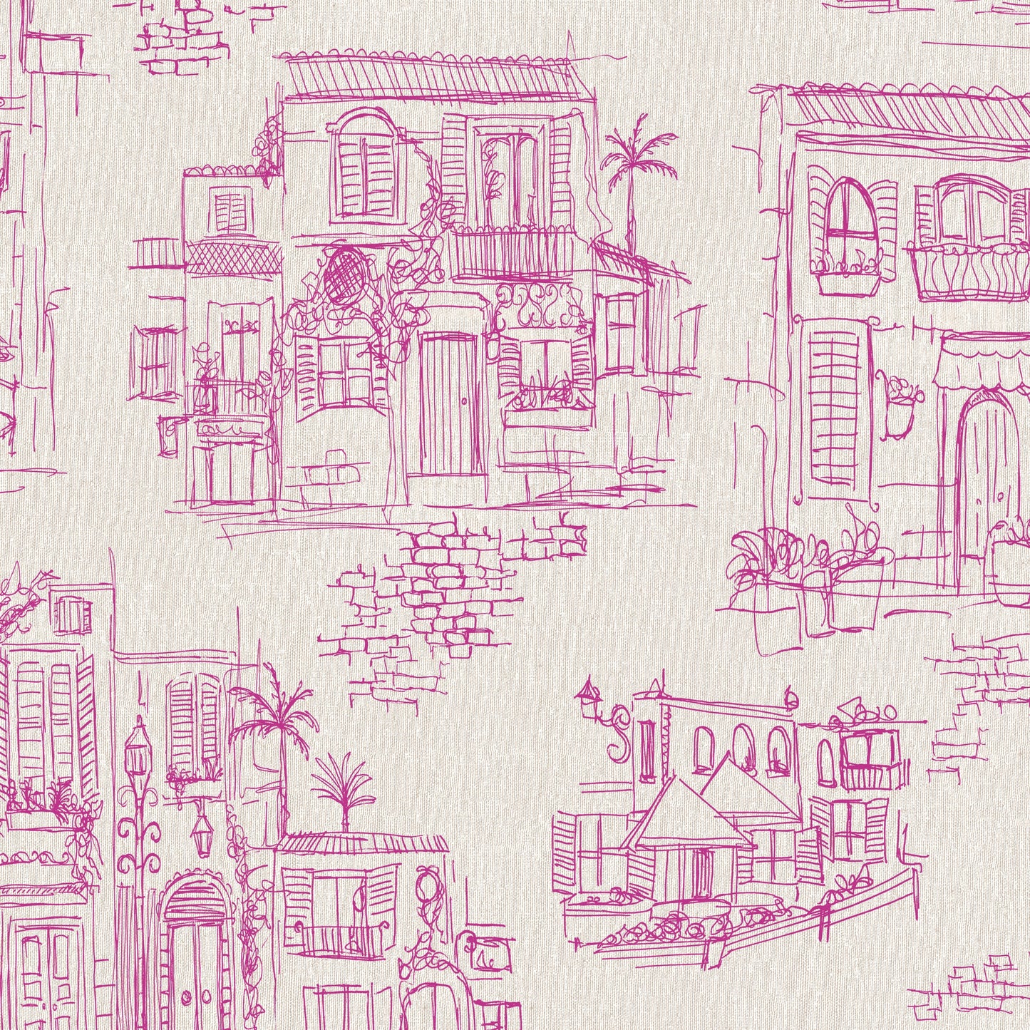 BRAND MCKENZIE Wallpaper Pattern No BMPP004/01C - Charming Lanes