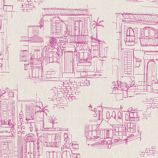 BRAND MCKENZIE Wallpaper Pattern No BMPP004/01C - Charming Lanes