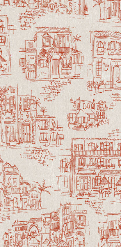 BRAND MCKENZIE Wallpaper Pattern No BMPP004/01D - Charming Lanes