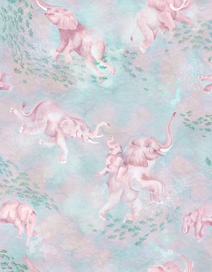 BRAND MCKENZIE Wallpaper Pattern No BMPP004/02C - Elephant Breaststroke