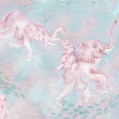BRAND MCKENZIE Wallpaper Pattern No BMPP004/02C - Elephant Breaststroke