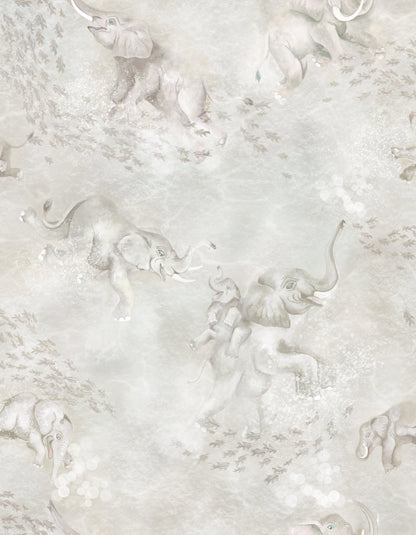 BRAND MCKENZIE Wallpaper Pattern No BMPP004/02D - Elephant Breaststroke