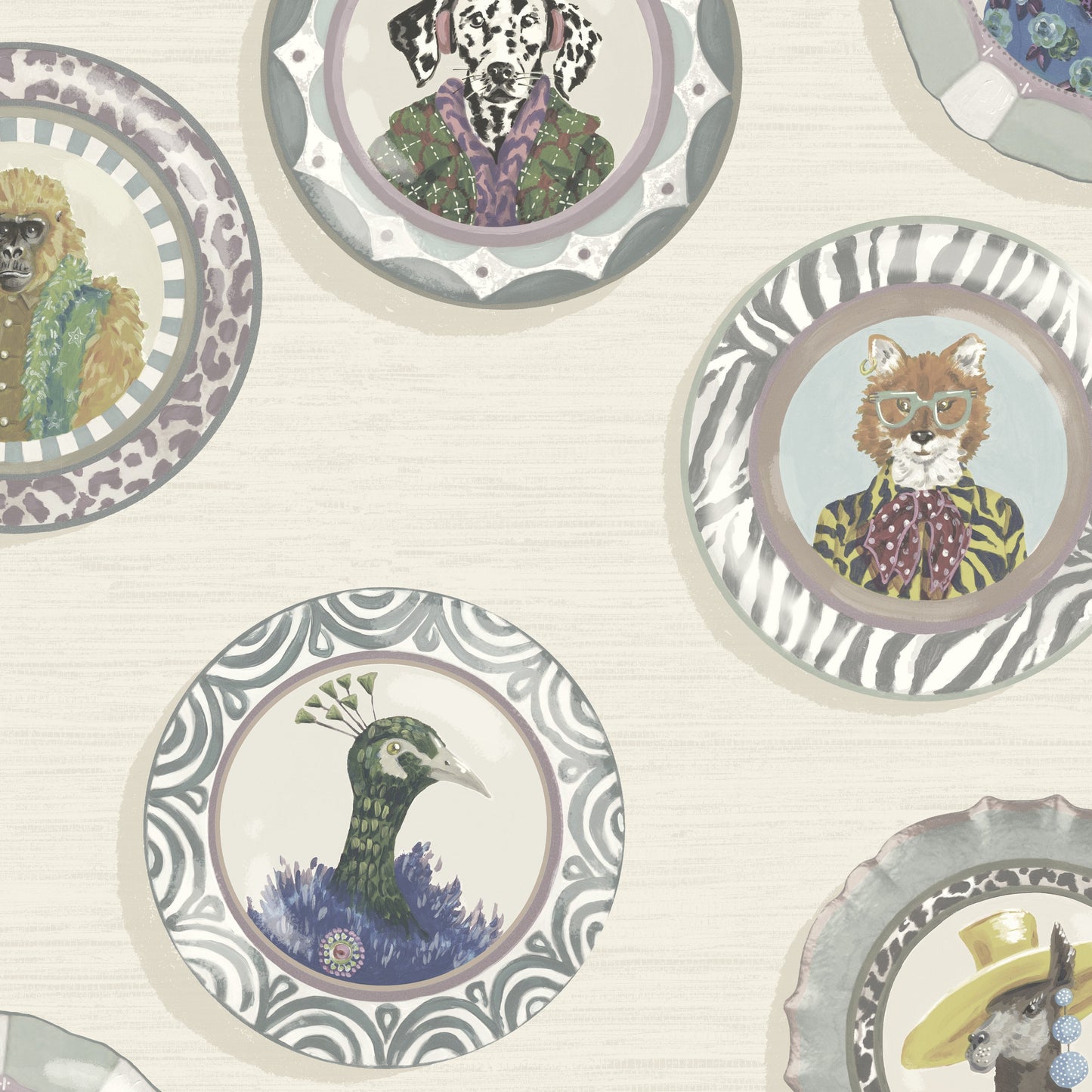 BRAND MCKENZIE Wallpaper Pattern No BMPP004/03C - Fine China