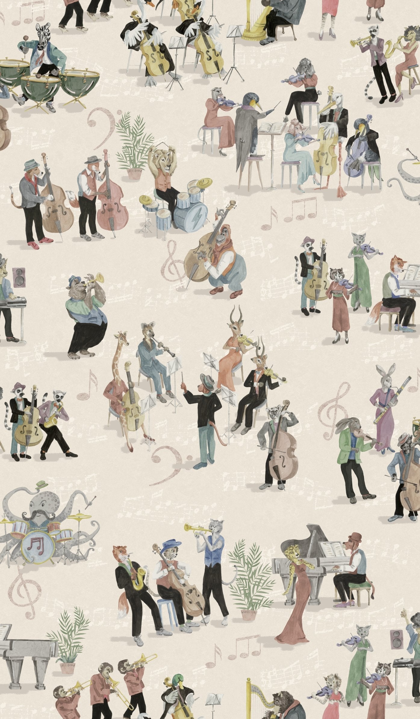 BRAND MCKENZIE Wallpaper Pattern No BMPP004/04B - Instrumental