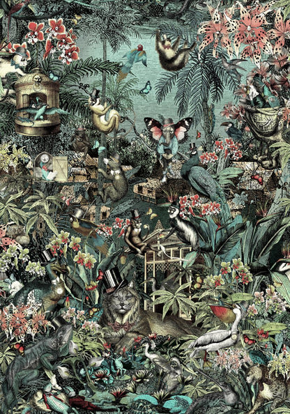 BRAND MCKENZIE Wallpaper Pattern No BMPP004/05A - Jungle Life