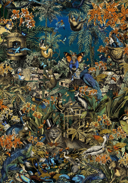 BRAND MCKENZIE Wallpaper Pattern No BMPP004/05D - Jungle Life