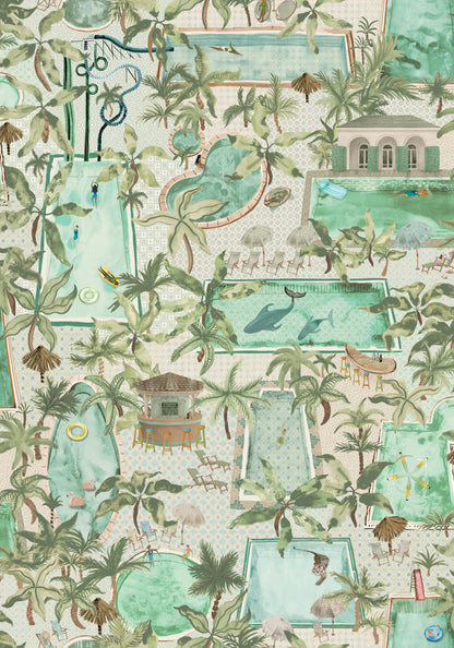 BRAND MCKENZIE Wallpaper Pattern No BMPP004/06A - Lido