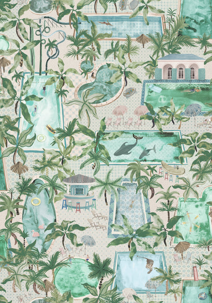 BRAND MCKENZIE Wallpaper Pattern No BMPP004/06B - Lido