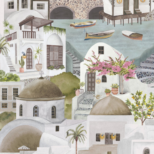 BRAND MCKENZIE Wallpaper Pattern No BMPP004/08E - The Mediterranean
