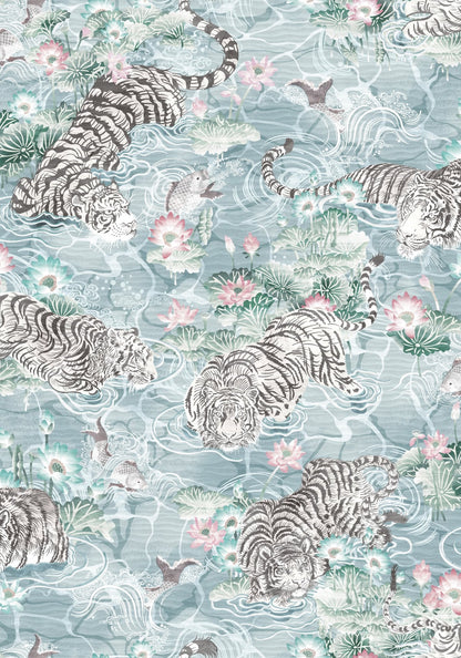 BRAND MCKENZIE Wallpaper Pattern No BMPP004/09A - Tiger Lily