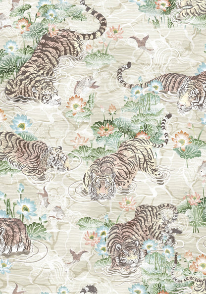 BRAND MCKENZIE Wallpaper Pattern No BMPP004/09C - Tiger Lily