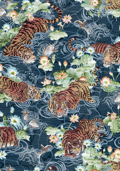 BRAND MCKENZIE Wallpaper Pattern No BMPP004/09D - Tiger Lily