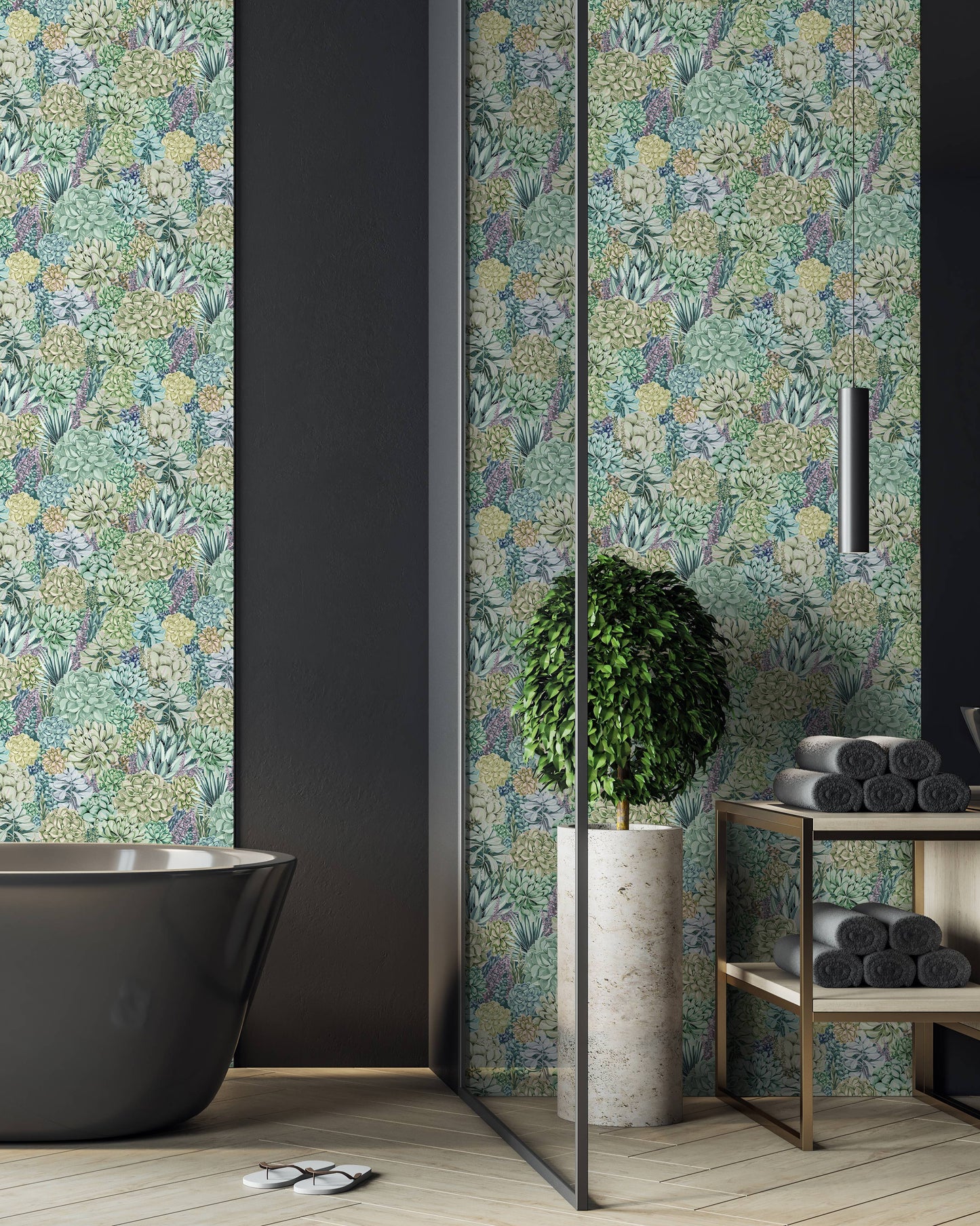 BRAND MCKENZIE Wallpaper Pattern No BMTD001/02B - Alpine Landscape