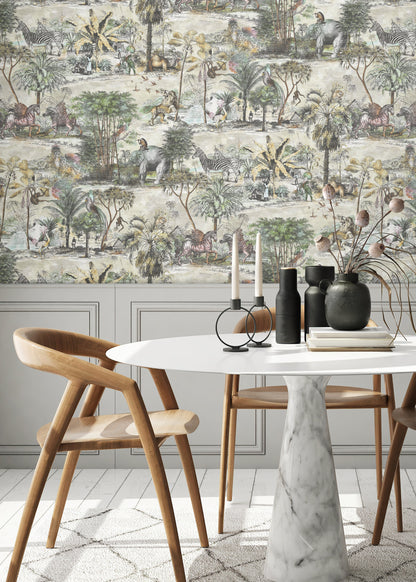 BRAND MCKENZIE Wallpaper Pattern No BMTD001/04A - Animal Islands