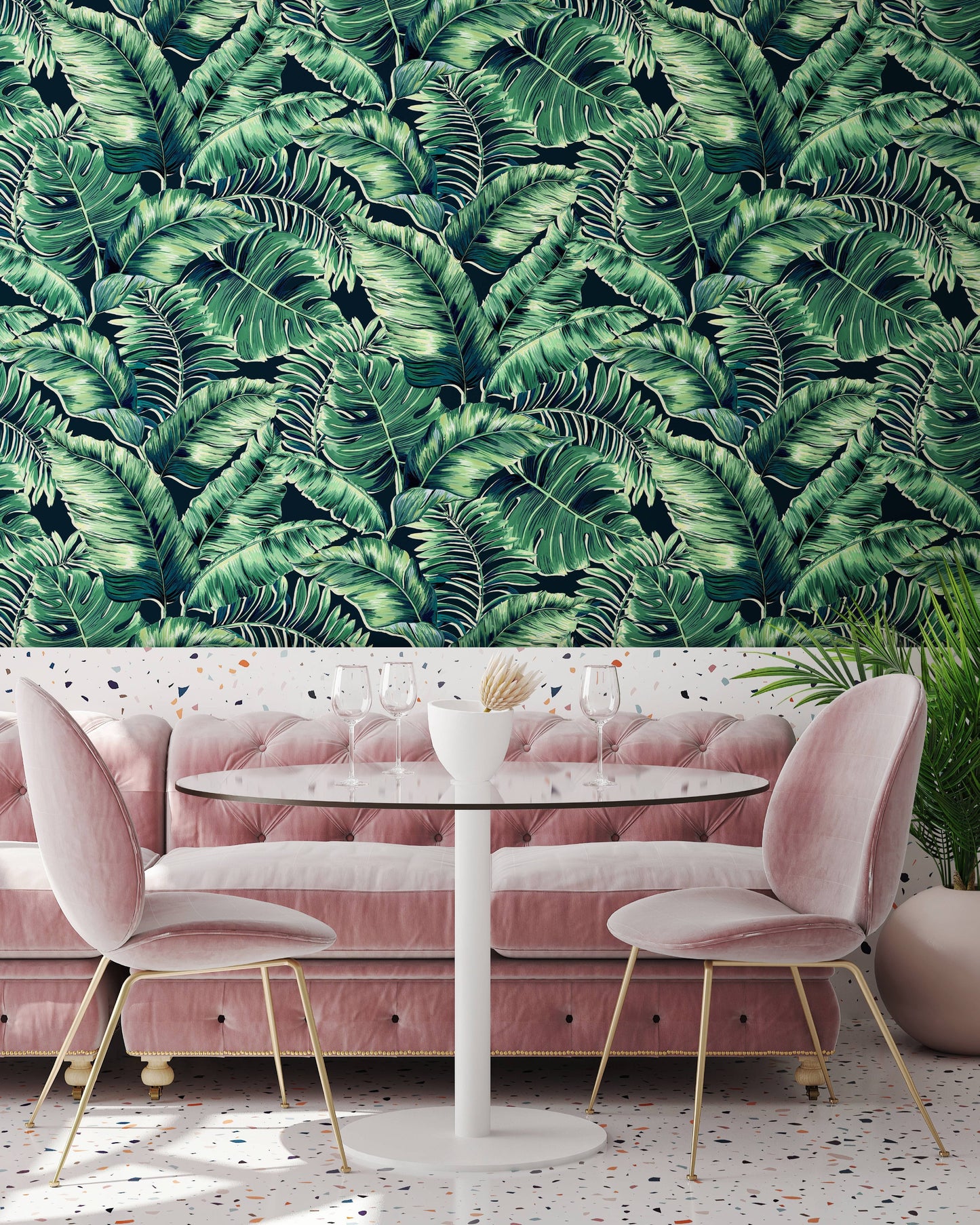 BRAND MCKENZIE Wallpaper Pattern No BMTD001/06C - Banana Leaves Standard