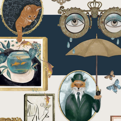 BRAND MCKENZIE Wallpaper Pattern No BMWL005/03D - Connecting Frames