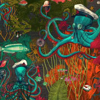 BRAND MCKENZIE Wallpaper Pattern No BMWL005/06C - Octopus