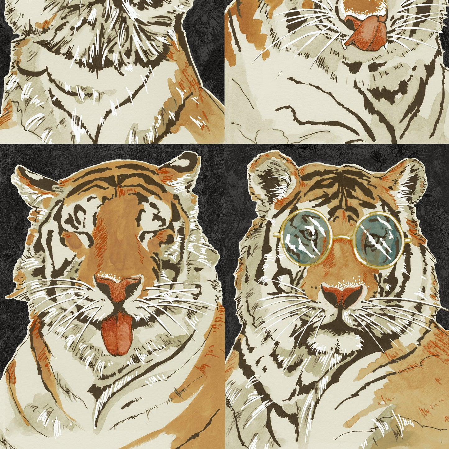 BRAND MCKENZIE Wallpaper Pattern No BMWL005/09A - Roar Emotions