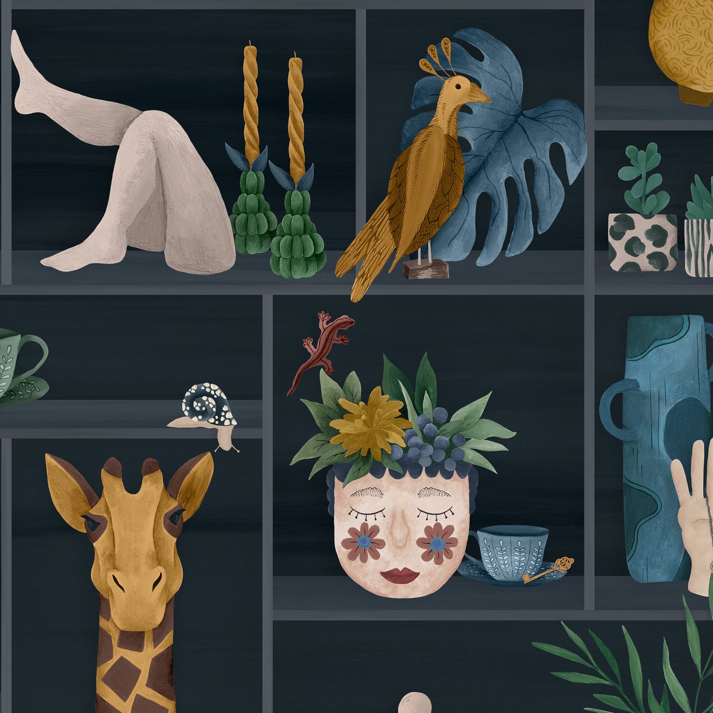 BRAND MCKENZIE Wallpaper Pattern No BMWL005/10B - The Cabinet