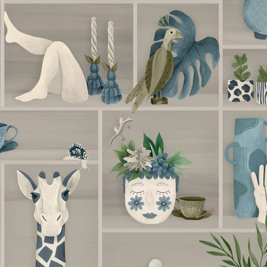 BRAND MCKENZIE Wallpaper Pattern No BMWL005/10C - The Cabinet