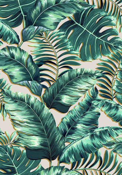 BRAND MCKENZIE Wallpaper Pattern No BMTD001/06B - Banana Leaves Standard