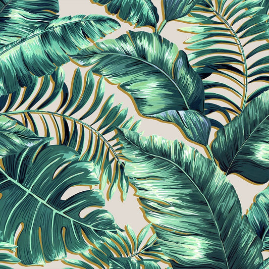 BRAND MCKENZIE Wallpaper Pattern No BMTD001/06B - Banana Leaves Standard