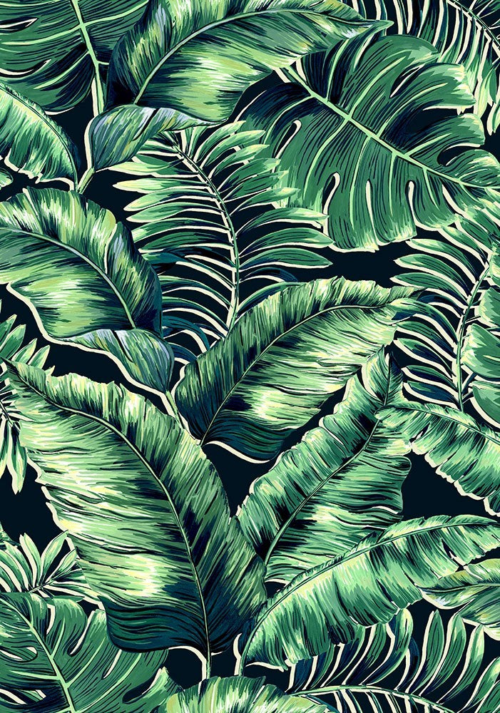 BRAND MCKENZIE Wallpaper Pattern No BMTD001/06C - Banana Leaves Standard