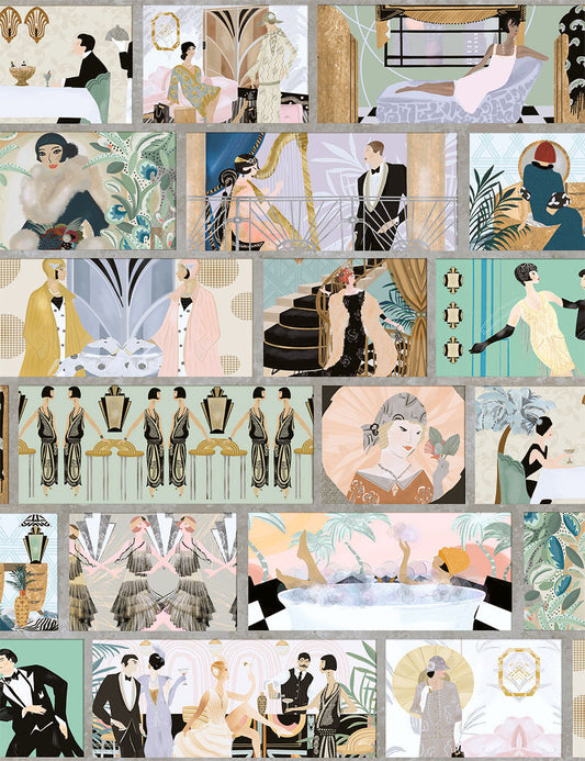 BRAND MCKENZIE Wallpaper Pattern No BMHD002/01A - Charleston Tower