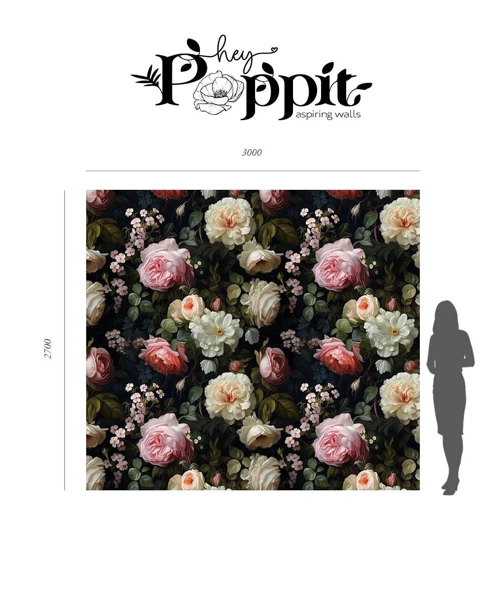 HEY POPPIT Wallpaper Pattern No - CHARLOTTE (64061, 64062, 64063)