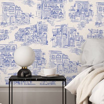 BRAND MCKENZIE Wallpaper Pattern No BMPP004/01B - Charming Lanes
