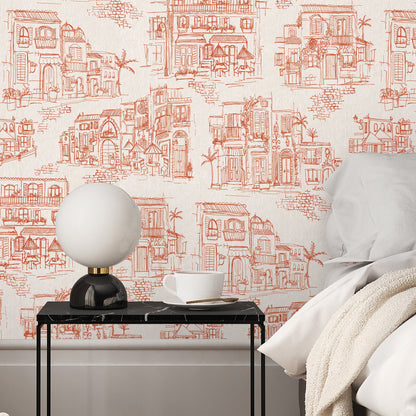 BRAND MCKENZIE Wallpaper Pattern No BMPP004/01D - Charming Lanes